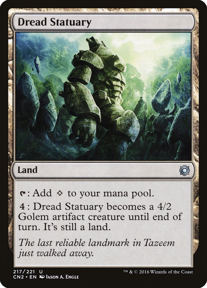 Dread Statuary CN2-217 Conspiracy: Take the Crown Magic card