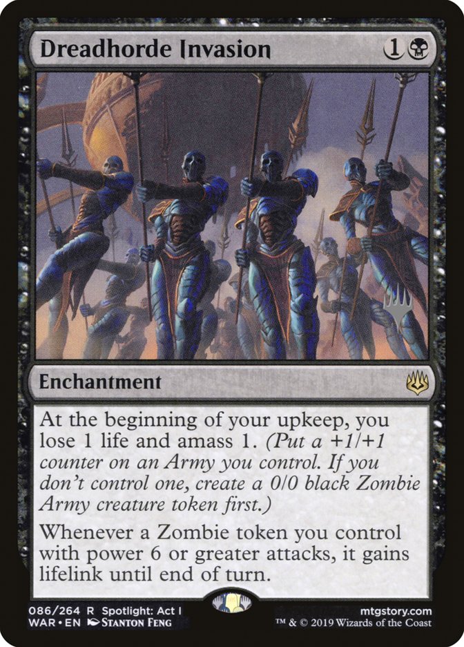 Dreadhorde Invasion PWAR-86P War of the Spark Promos Magic card