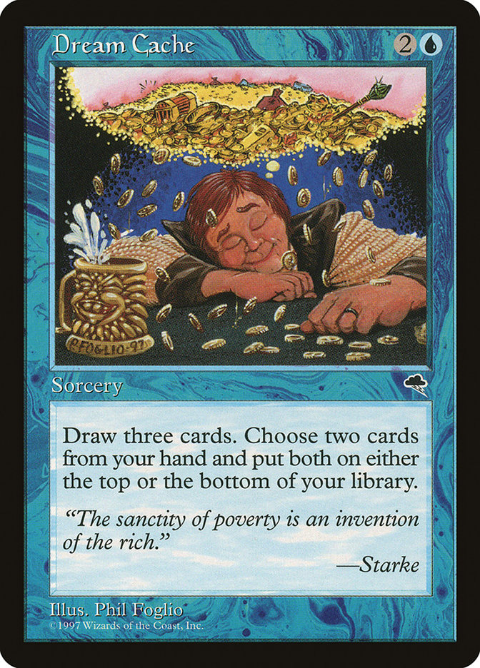 Dream Cache TMP-59 Tempest Magic card