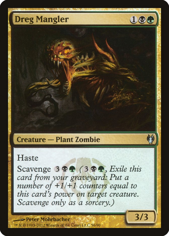 Dreg Mangler DDJ-56 Duel Decks: Izzet vs. Golgari Magic card