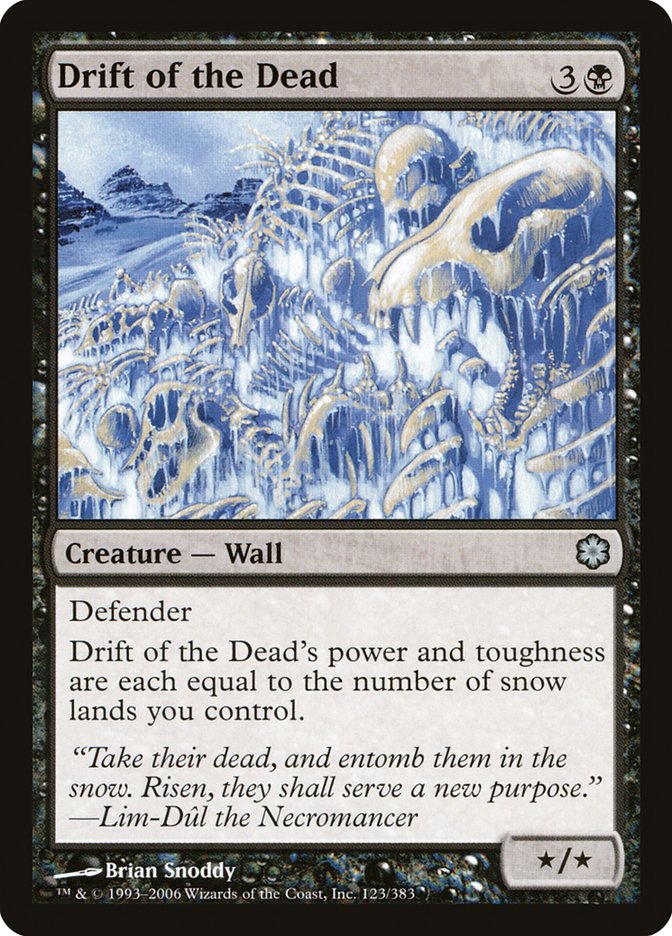 Drift of the Dead CST-123 Coldsnap Theme Decks Magic card
