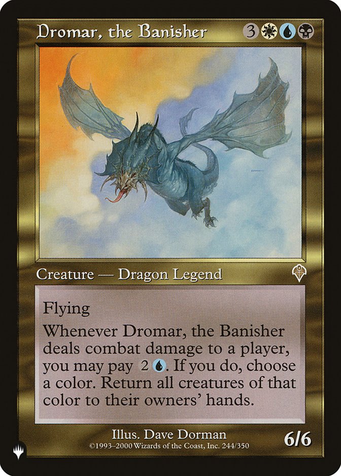 Dromar, the Banisher PLST-INV-244 The List Magic card