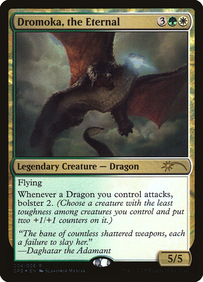 Dromoka, the Eternal CP3-4 Magic Origins Clash Pack Magic card