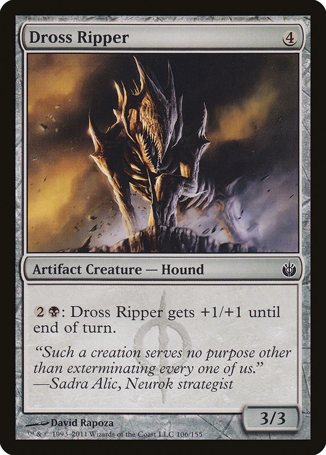 Dross Ripper MBS-106 Mirrodin Besieged Magic card