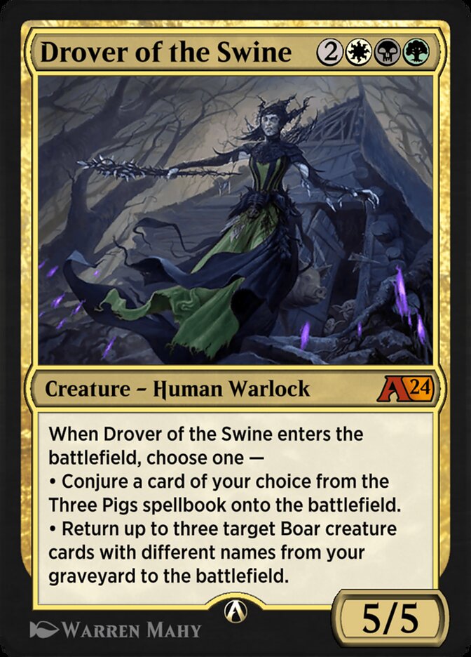 Drover of the Swine YWOE-17 Alchemy: Wilds of Eldraine Magic card