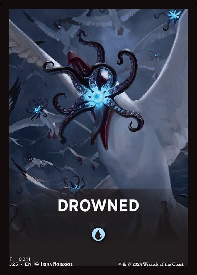 Drowned FJ25-11 Foundations Jumpstart Front Cards Magic card