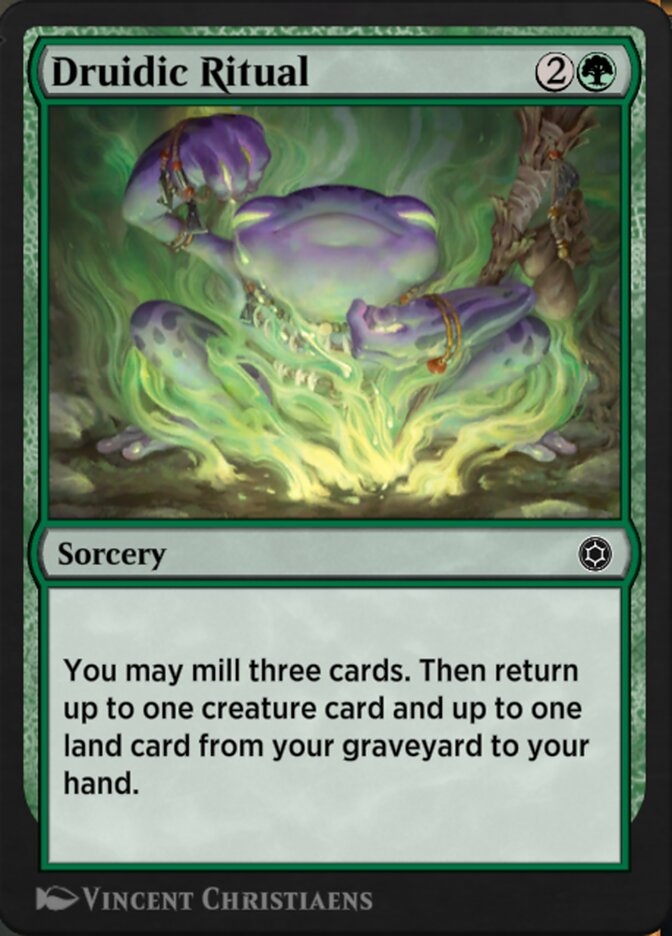 Druidic Ritual HBG-208 Alchemy Horizons: Baldur's Gate Magic card