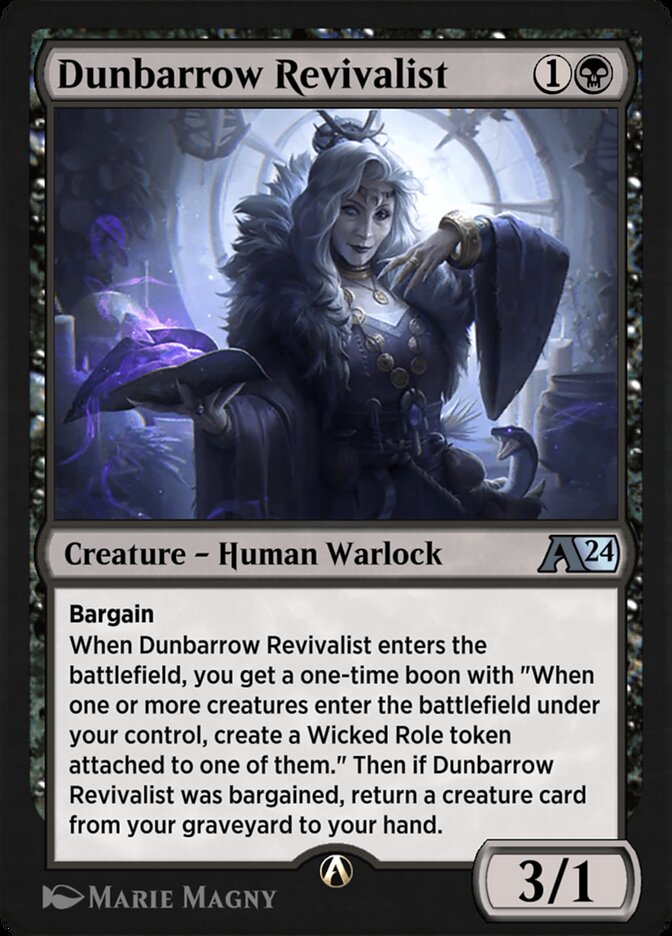 Dunbarrow Revivalist YWOE-7 Alchemy: Wilds of Eldraine Magic card