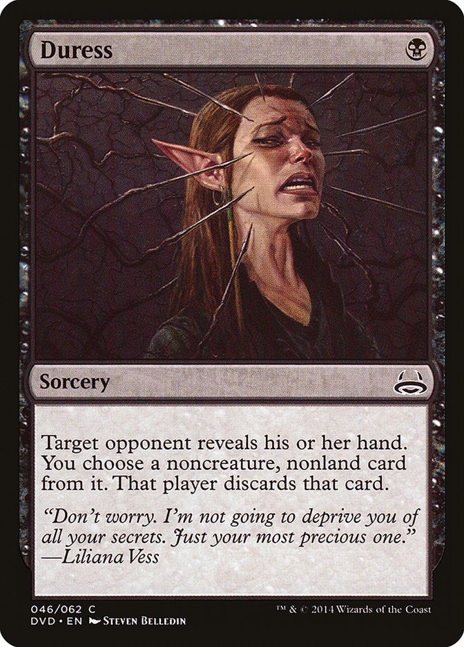 Duress DVD-46 Duel Decks Anthology: Divine vs. Demonic Magic card