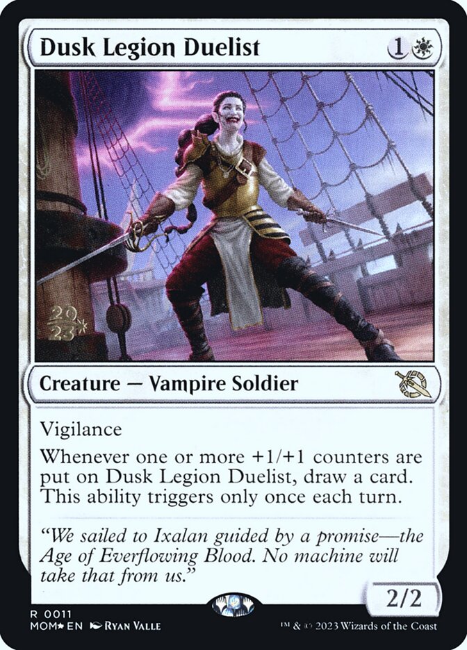 Dusk Legion Duelist PMOM-11S March of the Machine Promos Magic card