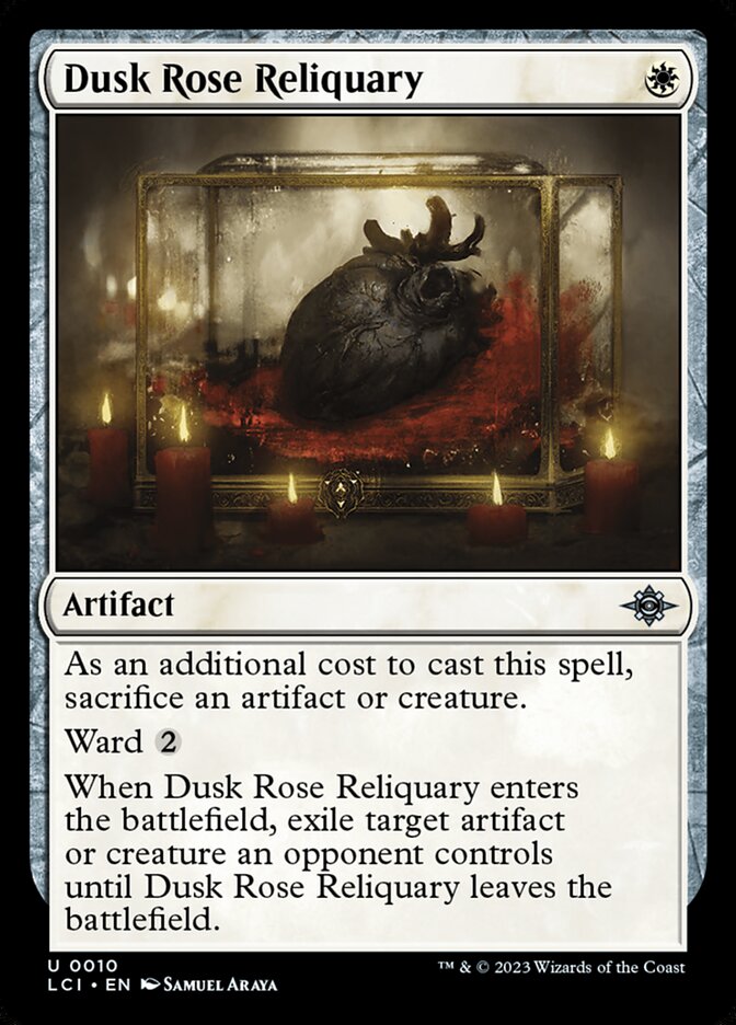 Dusk Rose Reliquary LCI-10 The Lost Caverns of Ixalan Magic card