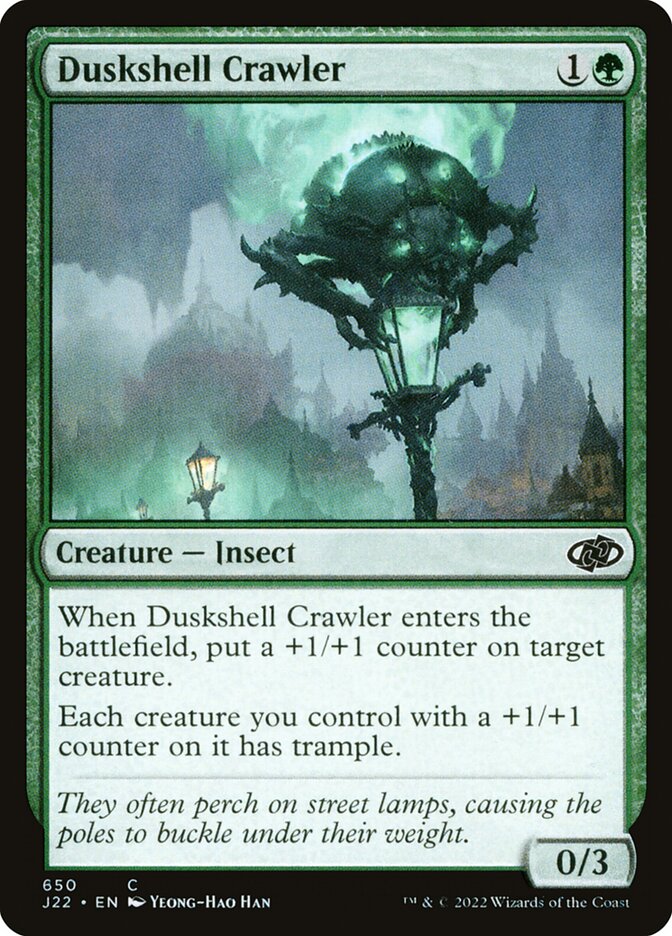Duskshell Crawler J22-650 Jumpstart 2022 Magic card