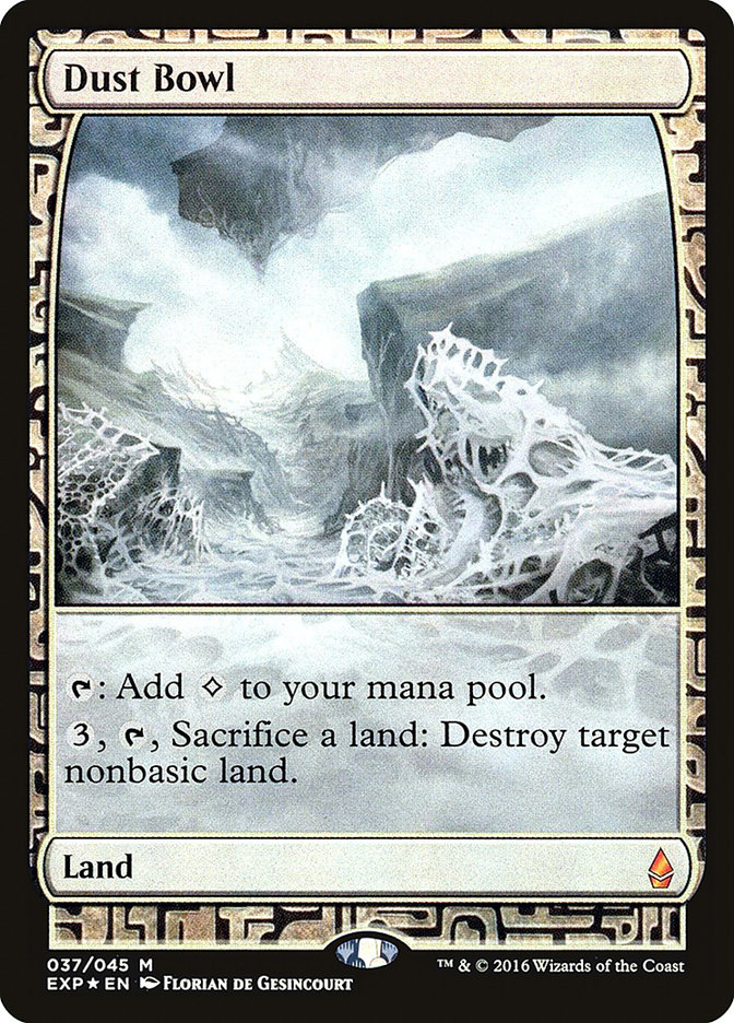 Dust Bowl EXP-37 Zendikar Expeditions Magic card