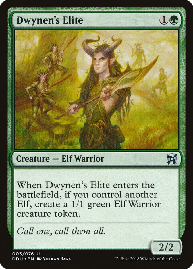 Dwynen's Elite DDU-3 Duel Decks: Elves vs. Inventors Magic card