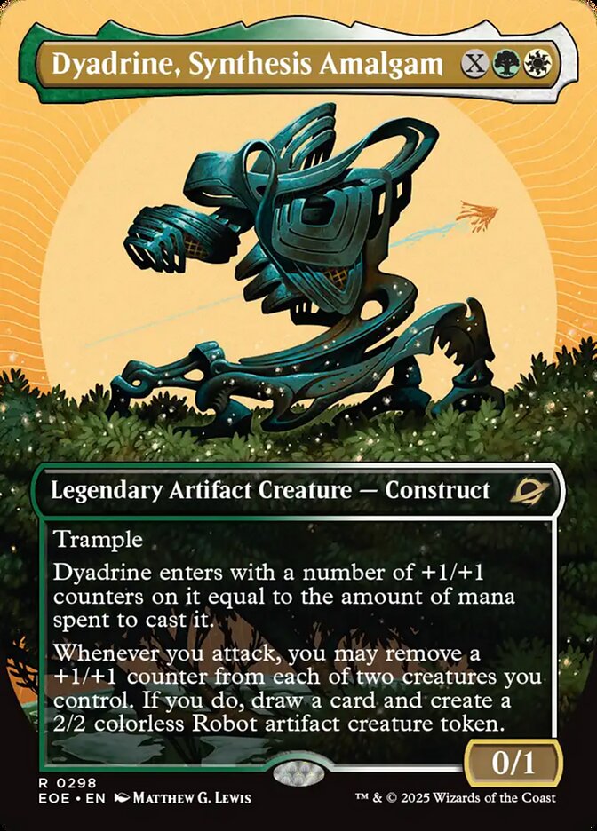 Dyadrine, Synthesis Amalgam EOE-298 Edge of Eternities Magic card