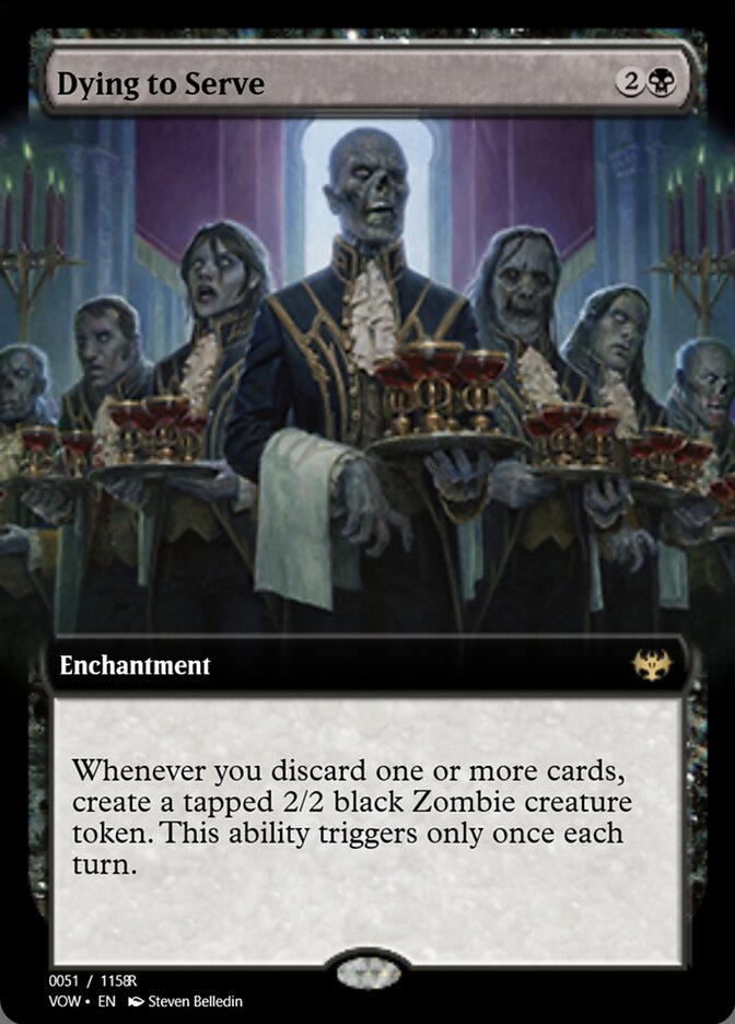 Dying to Serve PRM-95341 Magic Online Promos Magic card