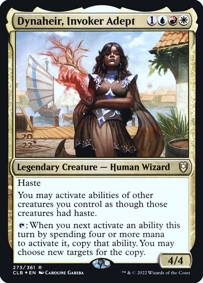 Dynaheir, Invoker Adept PCLB-273S Battle for Baldur's Gate Promos Magic card