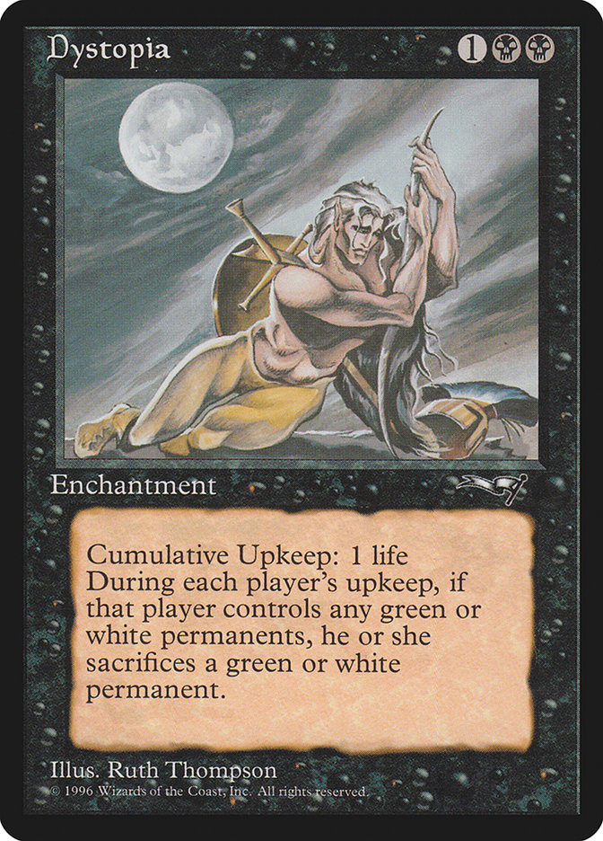 Dystopia ALL-47 Alliances Magic card