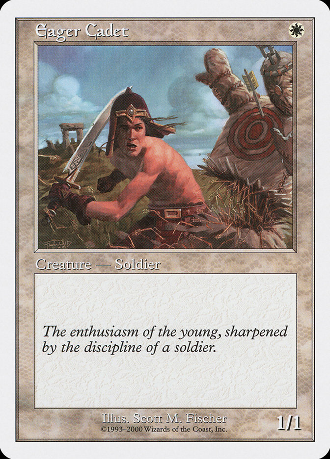 Eager Cadet S00-5 Starter 2000 Magic card