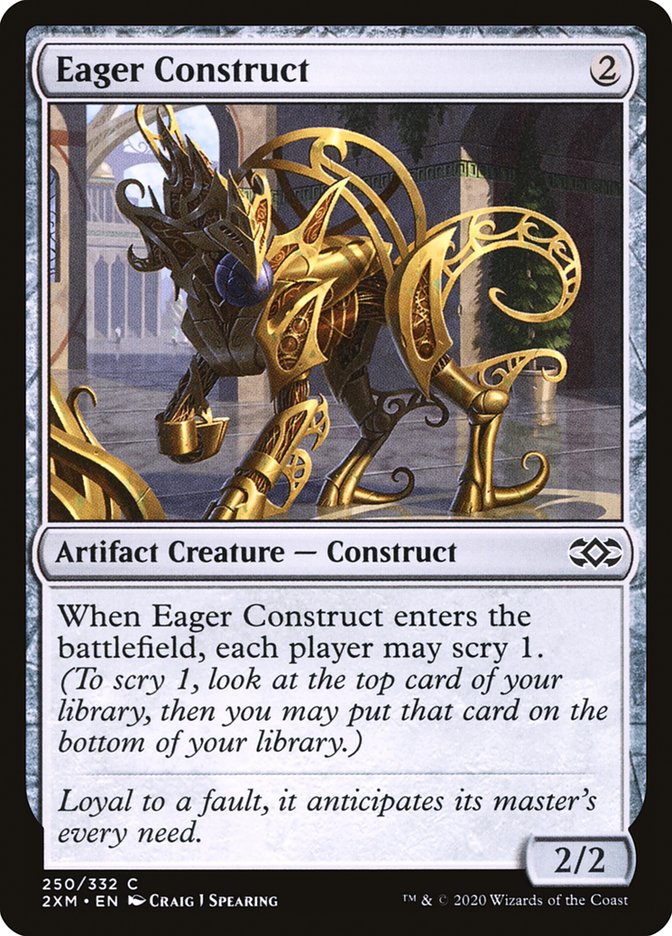 Eager Construct 2XM-250 Double Masters Magic card