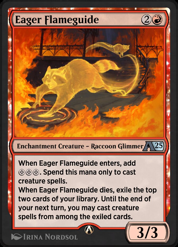 Eager Flameguide YDSK-14 Alchemy: Duskmourn Magic card