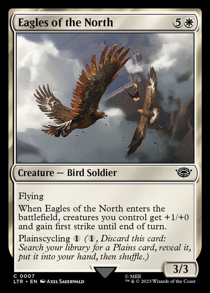 Eagles of the North LTR-7 The Lord of the Rings: Tales of Middle-earth Magic card