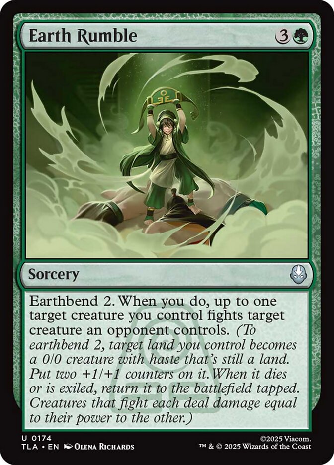 Earth Rumble TLA-174 Avatar: The Last Airbender Magic card