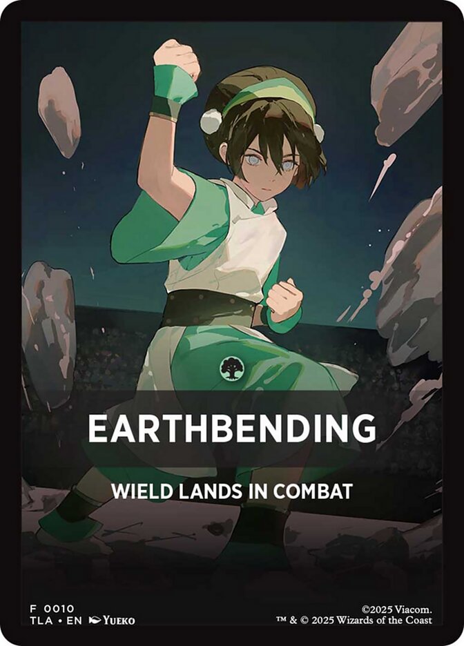 Earthbending FTLA-10 Avatar: The Last Airbender Front Cards Magic card