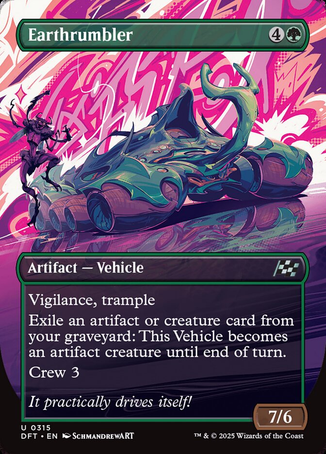 Earthrumbler DFT-315 Aetherdrift Magic card