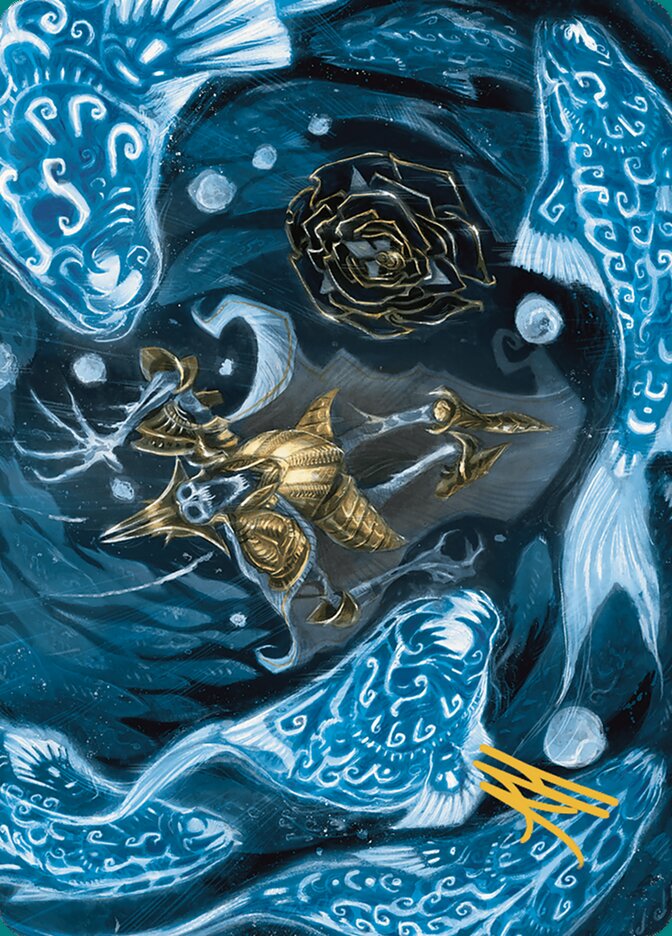 Eaten by Piranhas // Eaten by Piranhas ALCI-11 The Lost Caverns of Ixalan Art Series Magic card