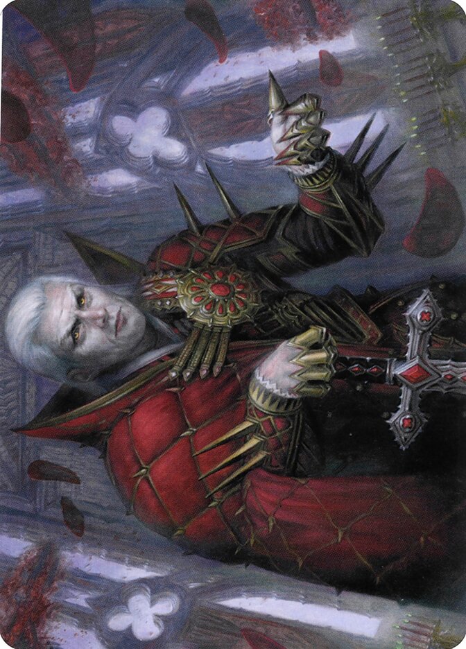 Edgar, Charmed Groom // Edgar, Charmed Groom AVOW-59 Crimson Vow Art Series Magic card