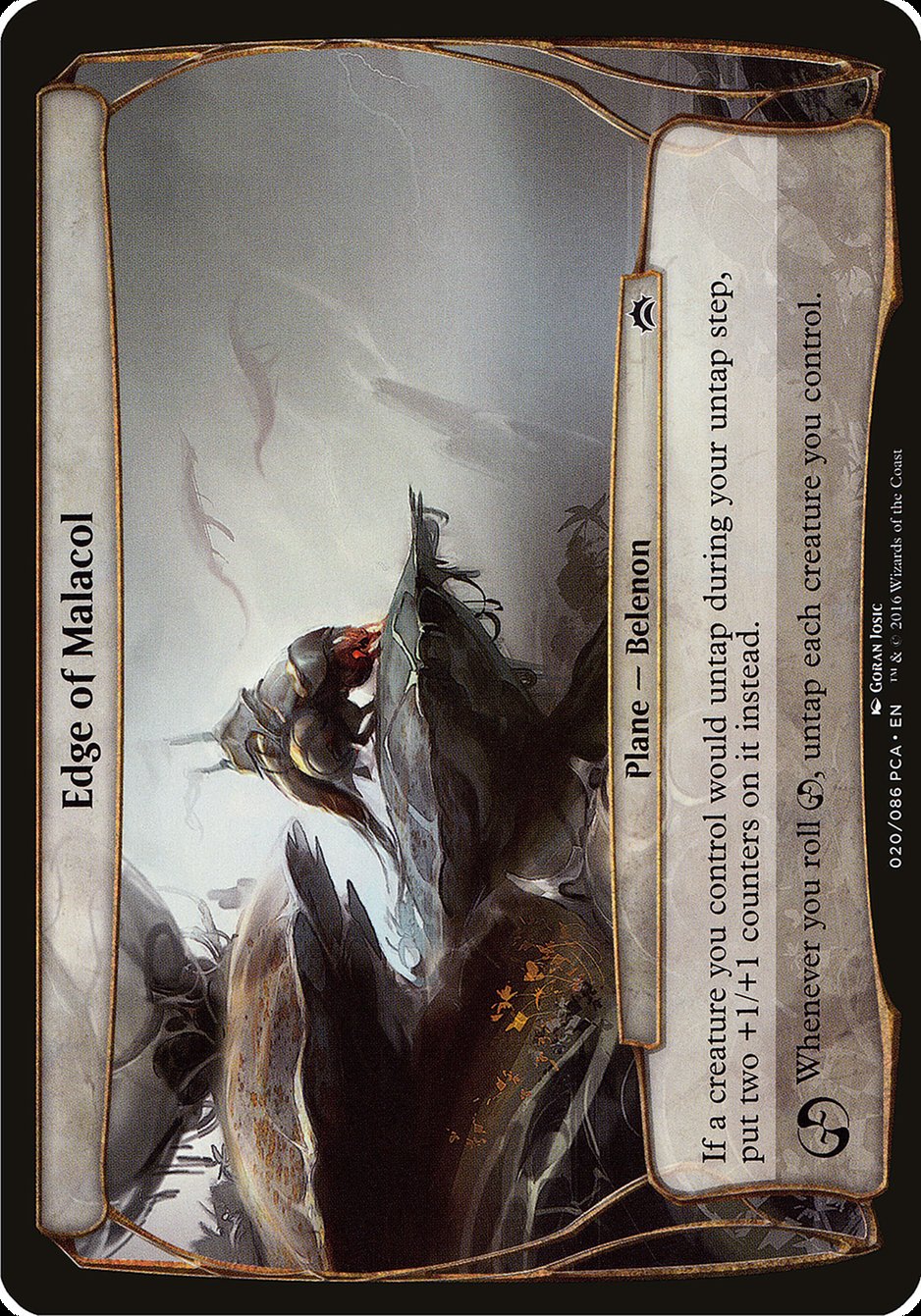 Edge of Malacol OPCA-20 Planechase Anthology Planes Magic card