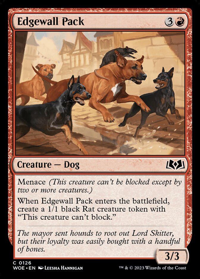 Edgewall Pack WOE-126 Wilds of Eldraine Magic card