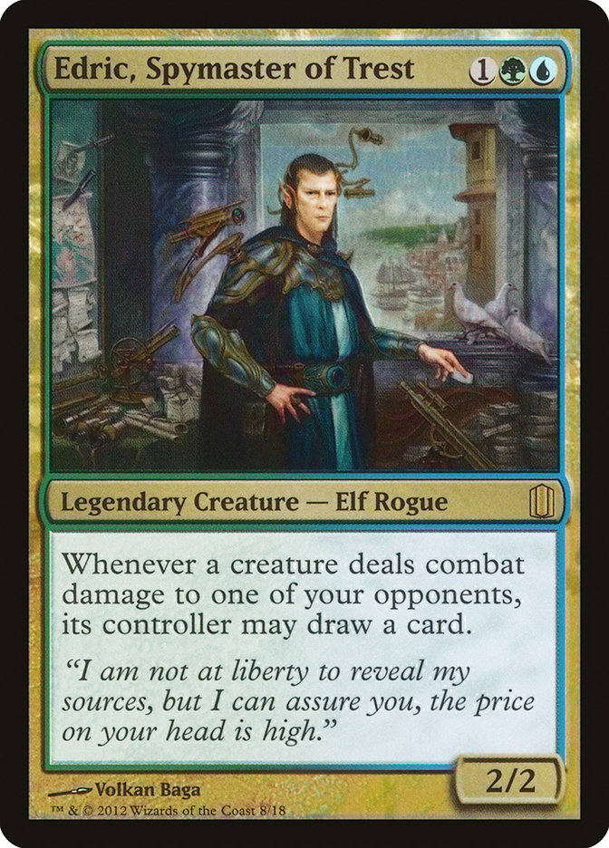 Edric, Spymaster of Trest CM1-8 Commander's Arsenal Magic card