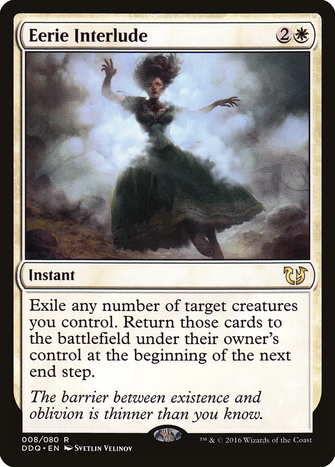 Eerie Interlude DDQ-8 Duel Decks: Blessed vs. Cursed Magic card