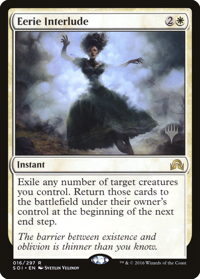 Eerie Interlude PSOI-16P Shadows over Innistrad Promos Magic card