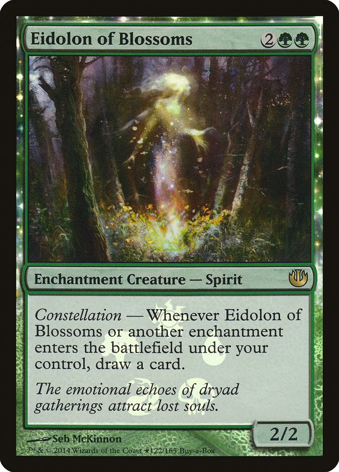 Eidolon of Blossoms PJOU-122STAR Journey into Nyx Promos Magic card