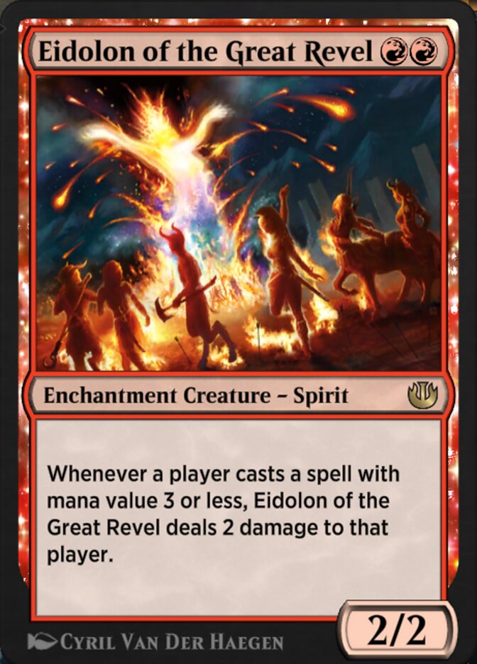 Eidolon of the Great Revel EA2-12 Explorer Anthology 2 Magic card