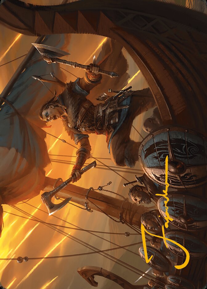 Eivor, Battle-Ready // Eivor, Battle-Ready AACR-18 Assassin's Creed Art Series Magic card