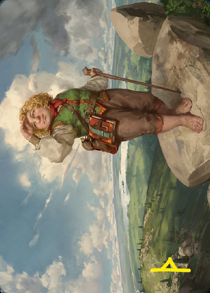 Elanor Gardner // Elanor Gardner ALTR-32 Tales of Middle-earth Art Series Magic card