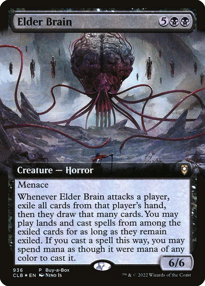 Elder Brain CLB-936 Commander Legends: Battle for Baldur's Gate Magic card