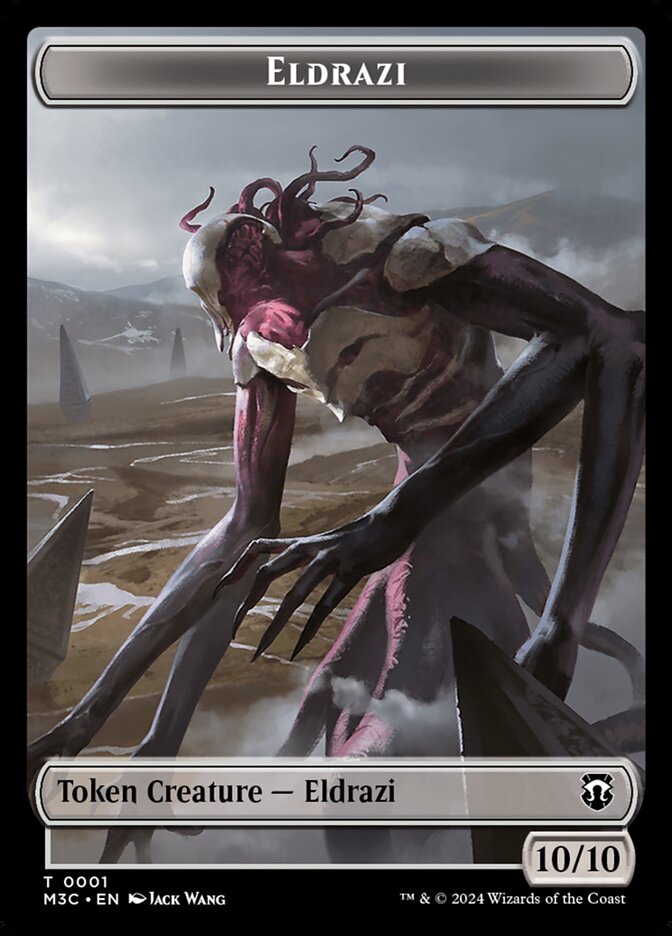 Eldrazi TM3C-1 Modern Horizons 3 Commander Tokens Magic card