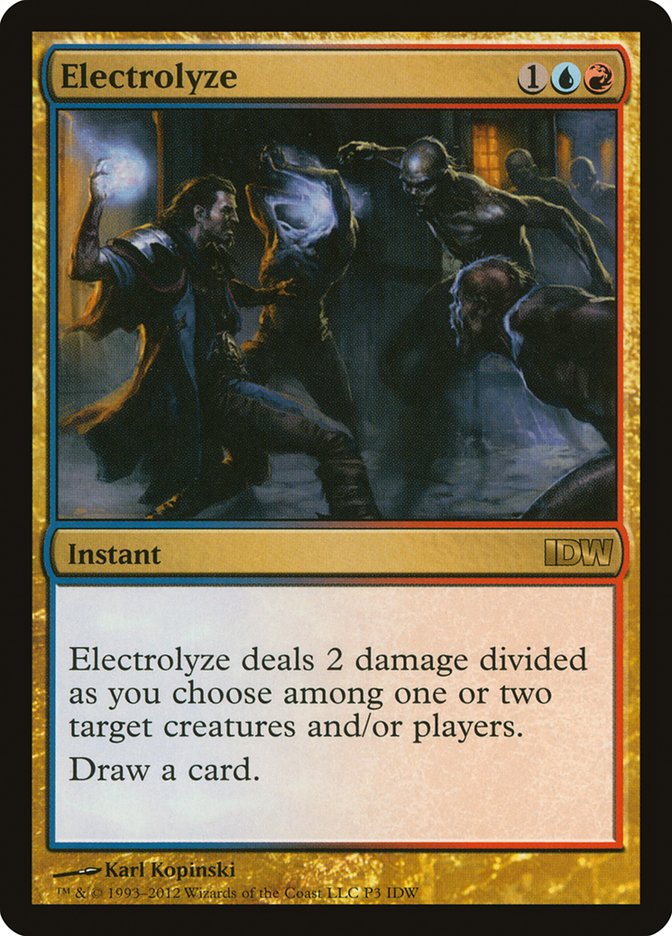 Electrolyze PIDW-3 IDW Comics Inserts Magic card