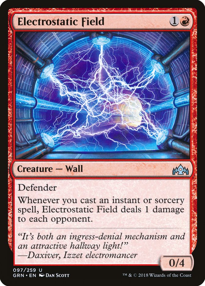 Electrostatic Field GRN-97 Guilds of Ravnica Magic card