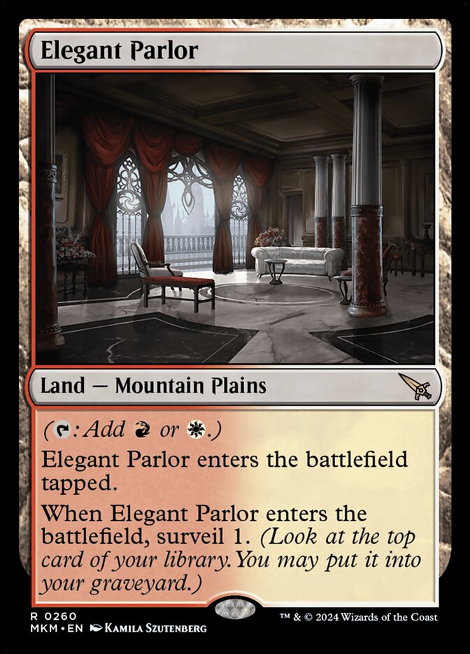 Elegant Parlor MKM-260 Murders at Karlov Manor Magic card