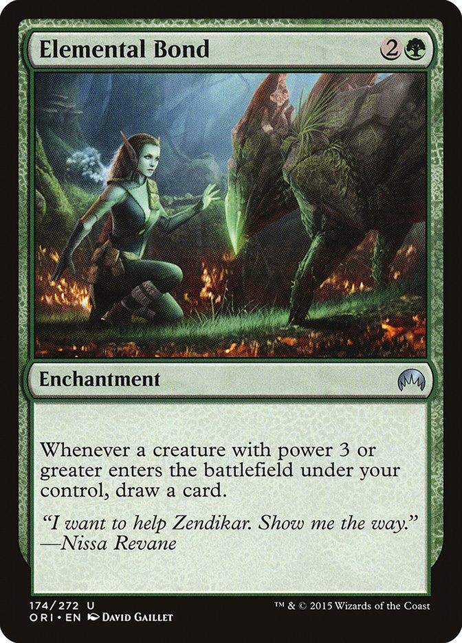 Elemental Bond ORI-174 Magic Origins Magic card