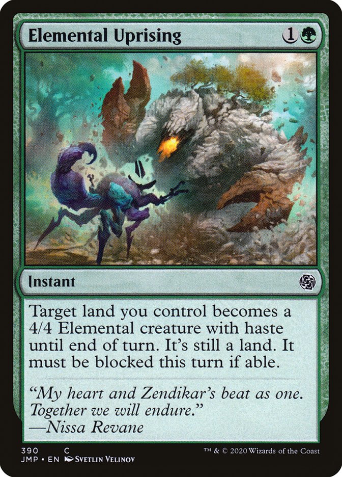 Elemental Uprising JMP-390 Jumpstart Magic card
