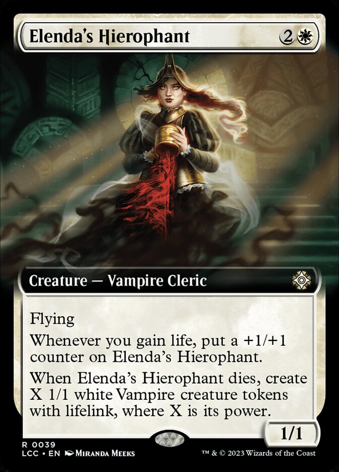 Elenda's Hierophant LCC-39 The Lost Caverns of Ixalan Commander Magic card