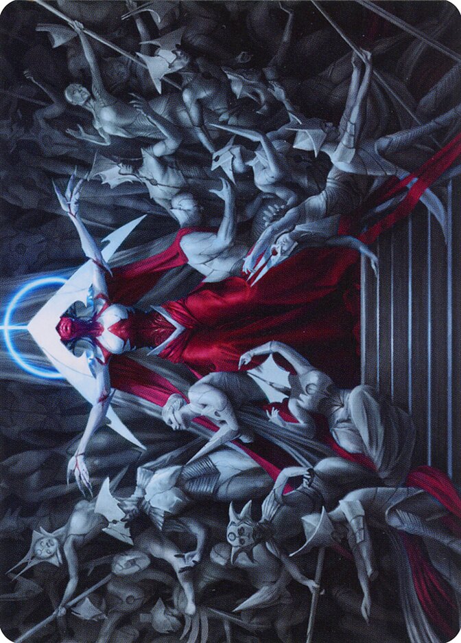 Elesh Norn, Mother of Machines // Elesh Norn, Mother of Machines AONE-2 Phyrexia: All Will Be One Art Series Magic card