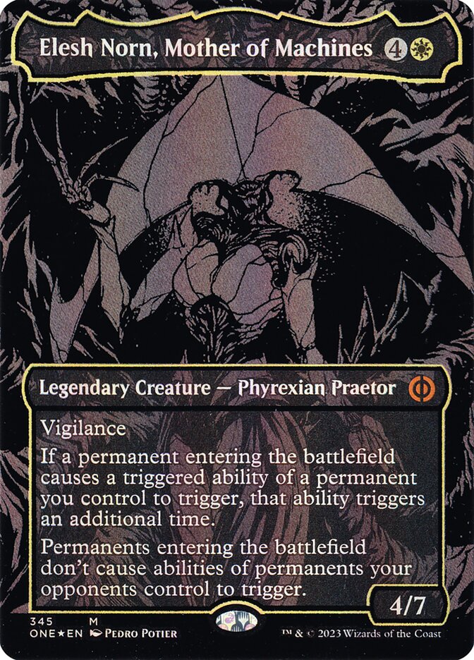 Elesh Norn, Mother of Machines ONE-345 Phyrexia: All Will Be One Magic card